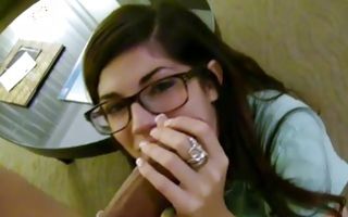 Nasty young GF Ava Taylor taking cock in tight vagina