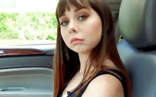 Naughty young ex-girlfriend sucking powerful ramrod